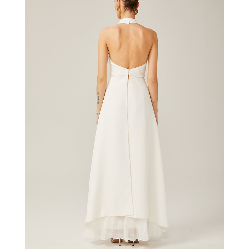 Inés™ | Slāņu halterneck kleita