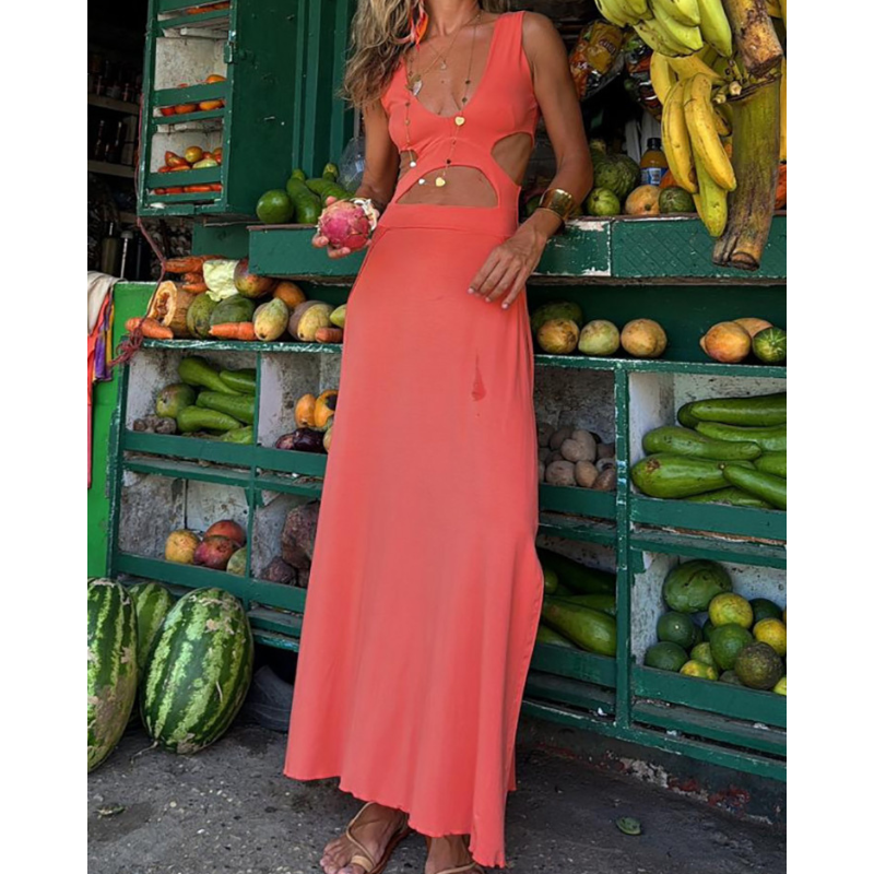 Berta™ | Vasaras kleita ar plecu siksnām