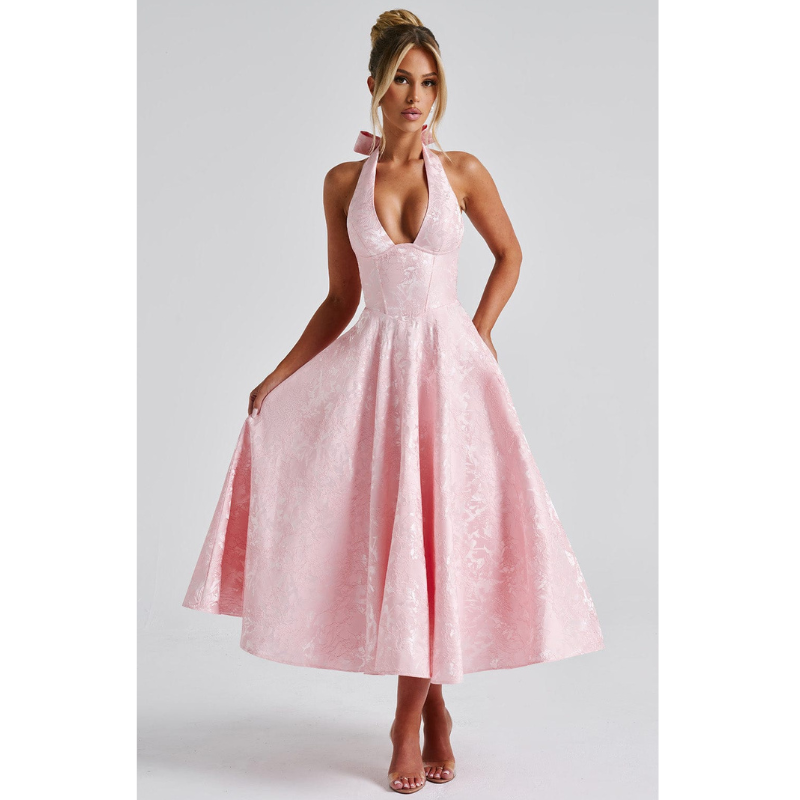 Ara™ | Midi kleita ar apkakles izgriezumu