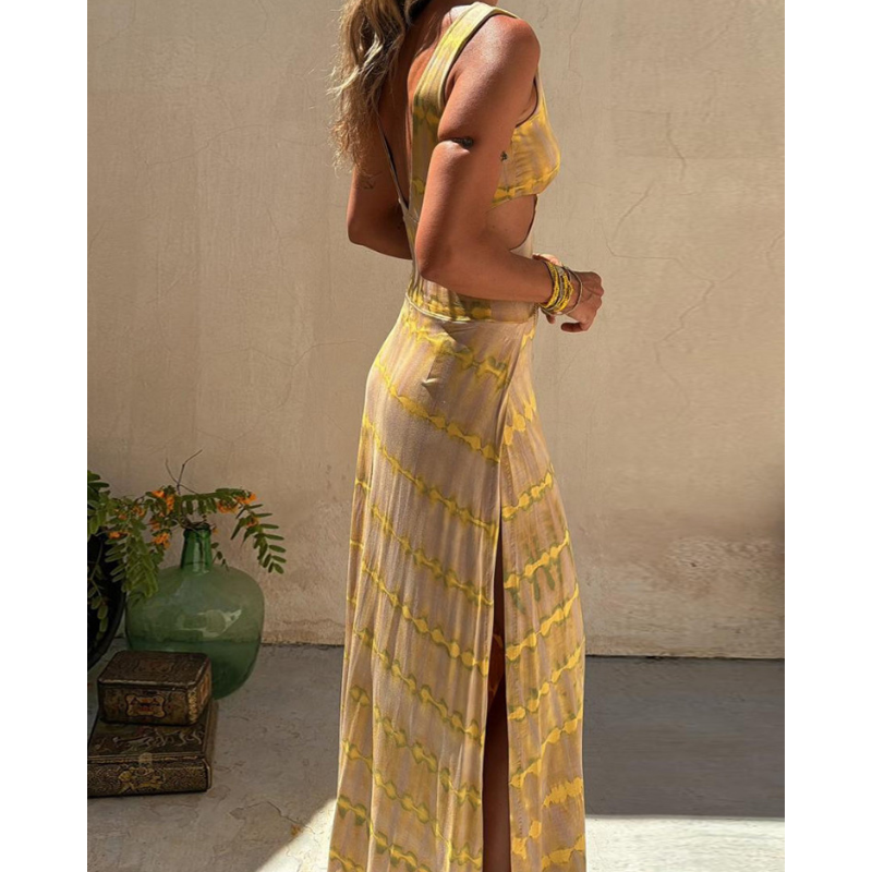 Berta™ | Vasaras kleita ar plecu siksnām