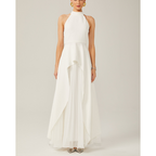 Inés™ | Slāņu halterneck kleita