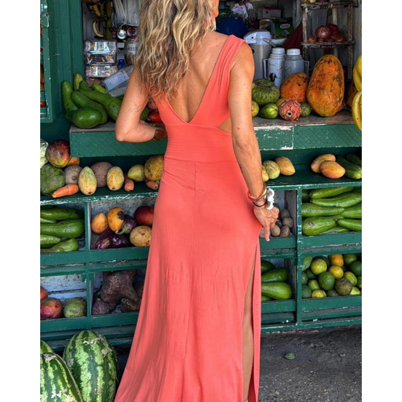 Berta™ | Vasaras kleita ar plecu siksnām