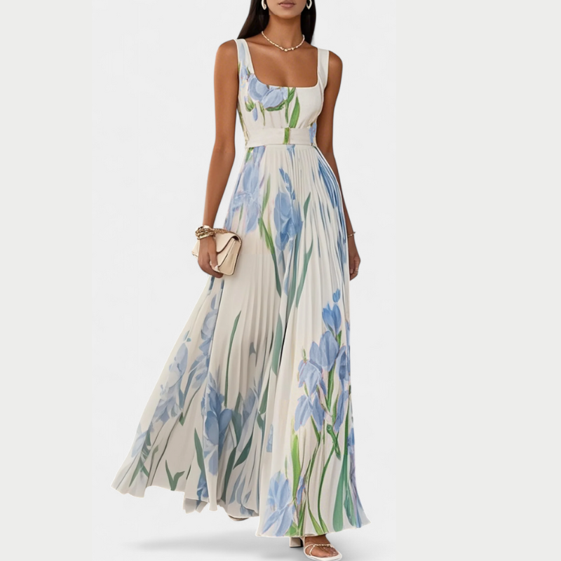 Calanthe™ | Eleganta kleita ar abstraktu rakstu