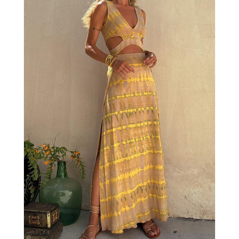 Berta™ | Vasaras kleita ar plecu siksnām