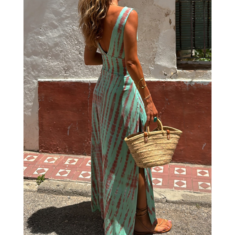 Berta™ | Vasaras kleita ar plecu siksnām