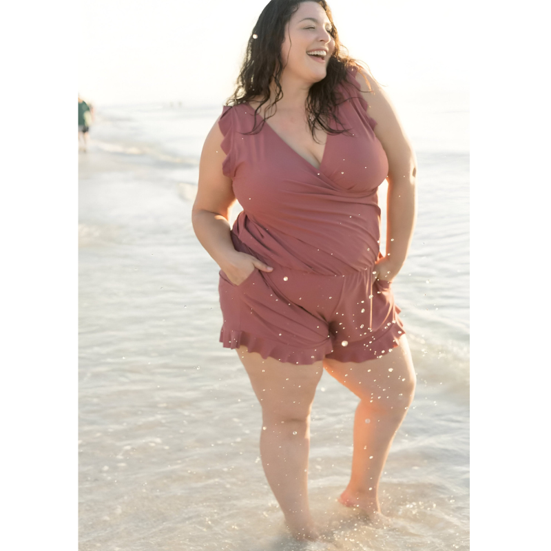 Anouk™ | Peldkostīms ar volāniem un iebūvētu krūšturi