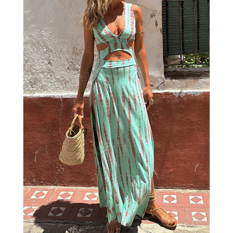 Berta™ | Vasaras kleita ar plecu siksnām