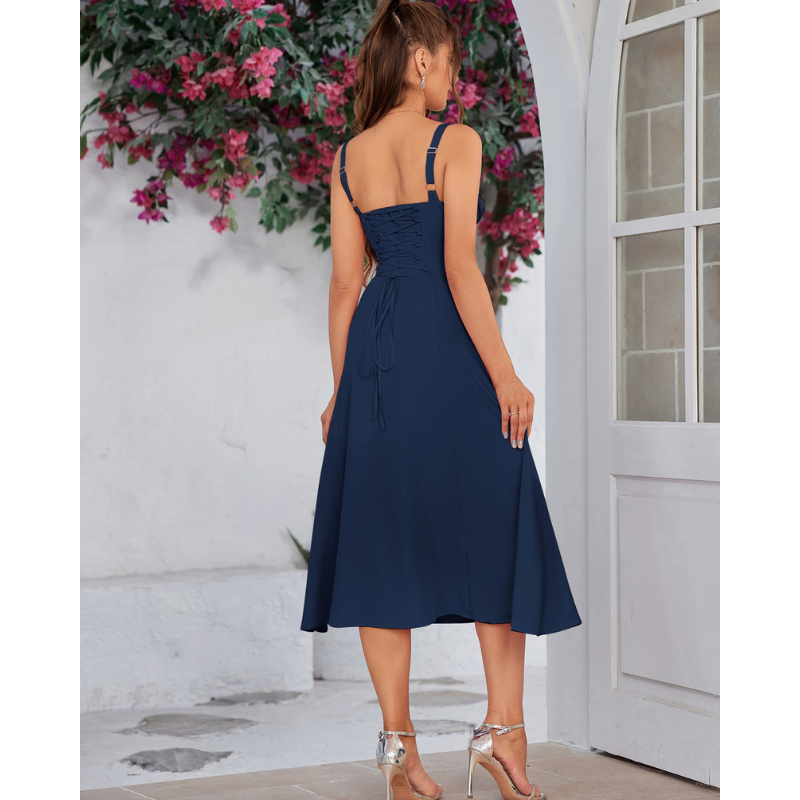 Vela™ - Krekliņš ar drapētu krūšu daļu un šķēlumu augšstilbā