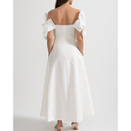 Merle™ | Ziedu midi kleita