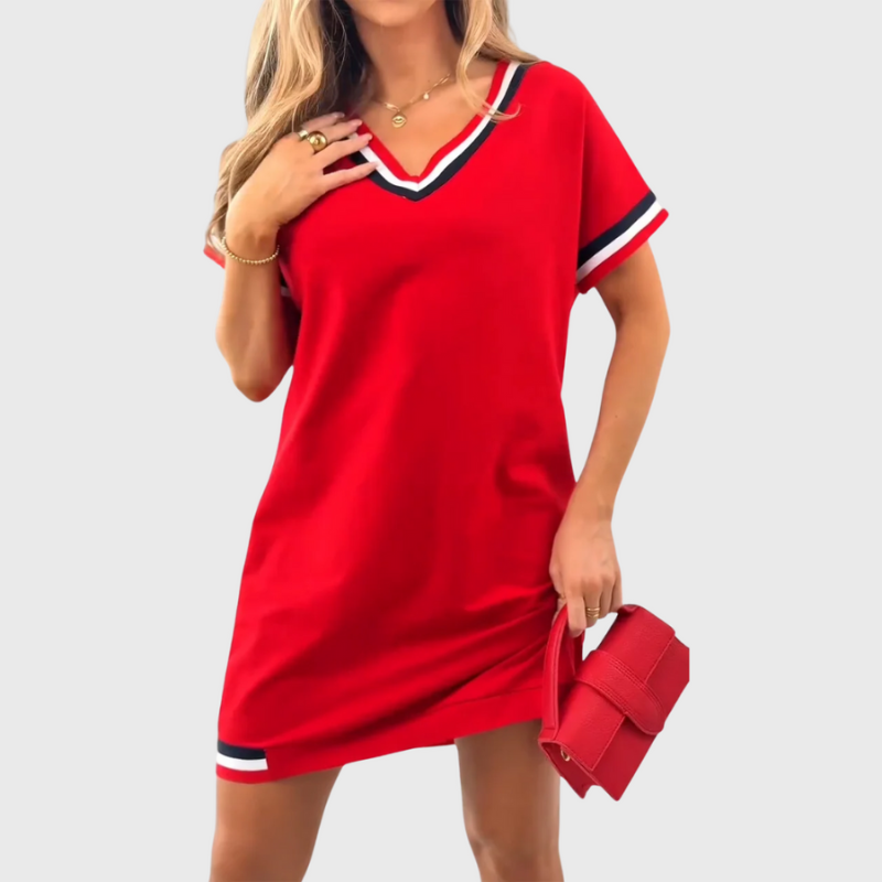 Hetha™ | Kleita ar īsām piedurknēm