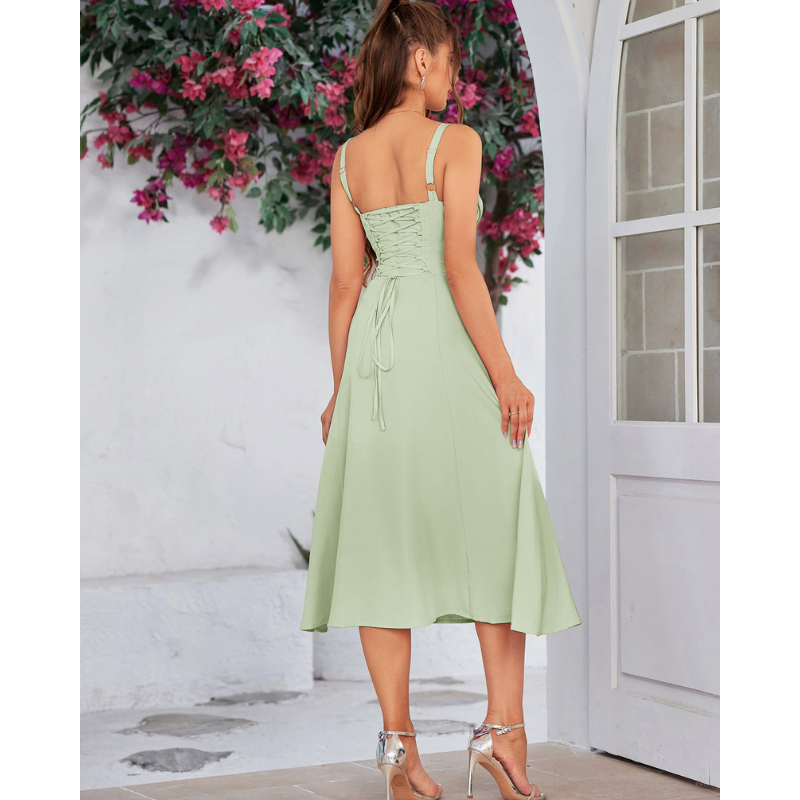 Vela™ - Krekliņš ar drapētu krūšu daļu un šķēlumu augšstilbā