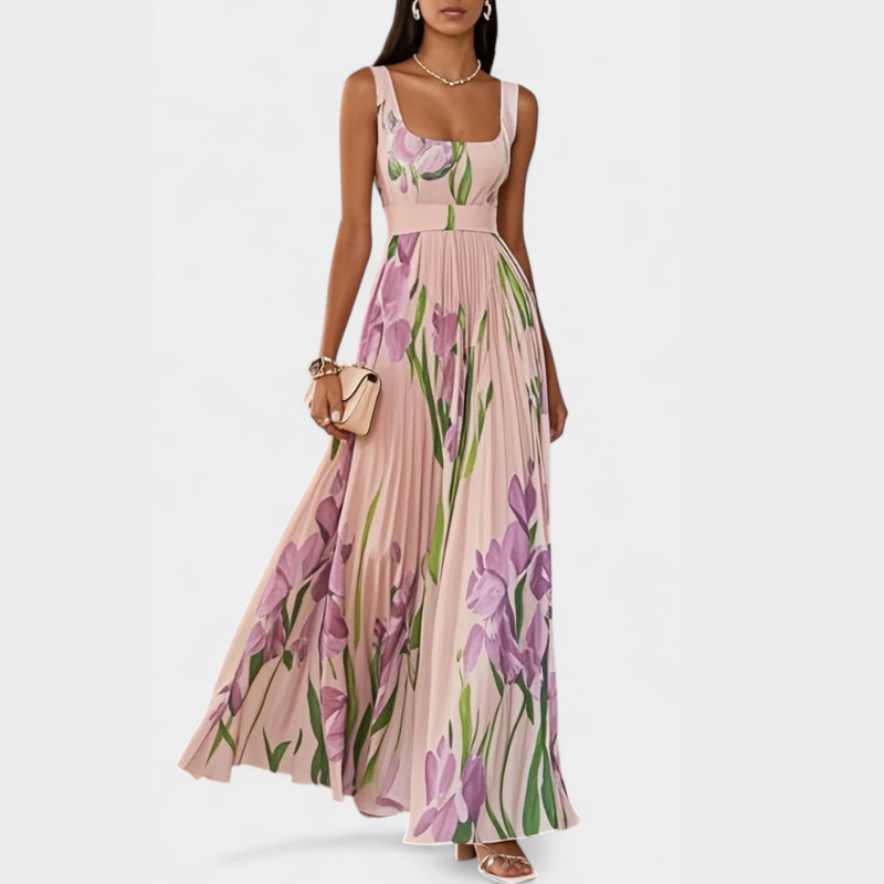 Calanthe™ | Eleganta kleita ar abstraktu rakstu