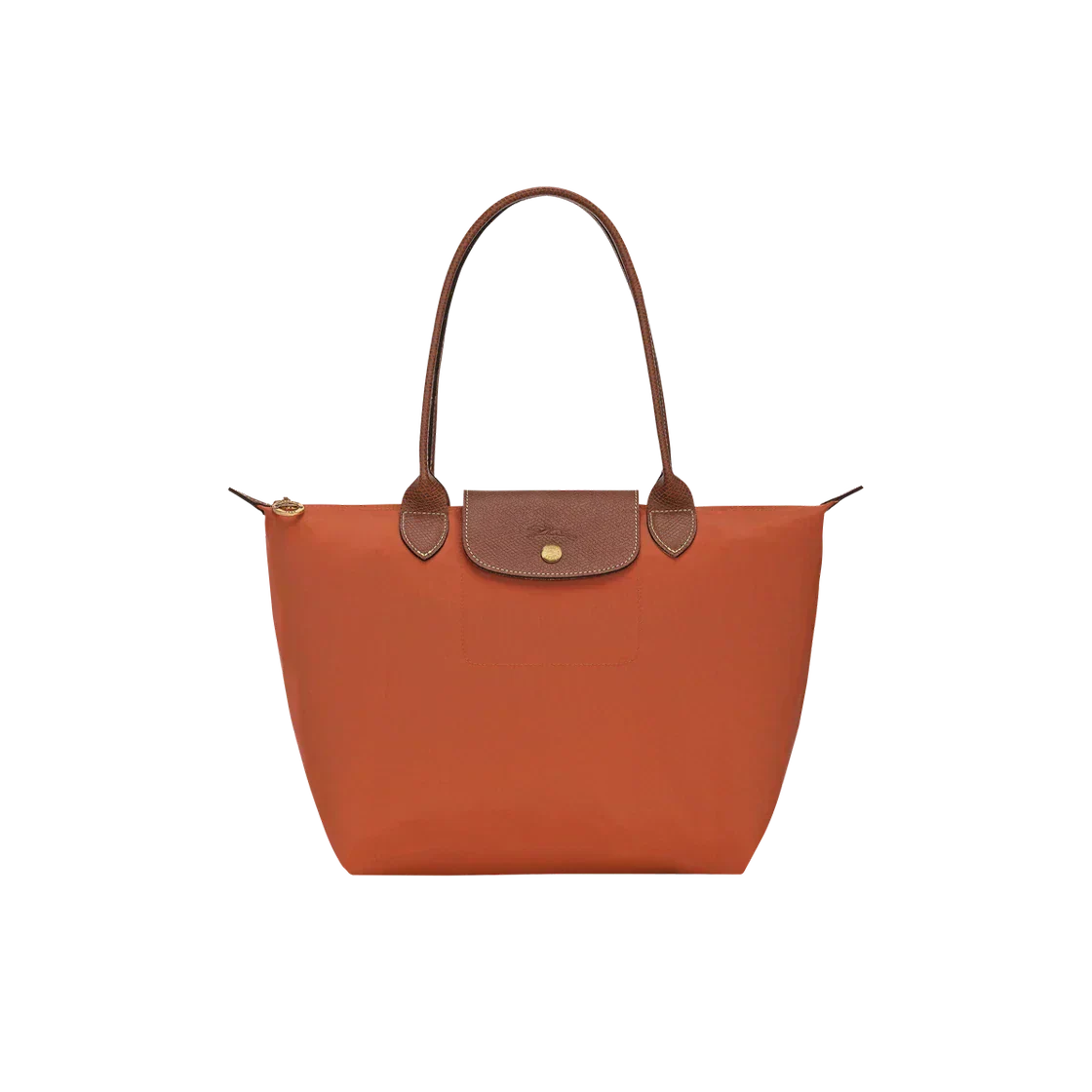 Longchamp | Liels Le Pliage Tote, Ķieģeļsarkana