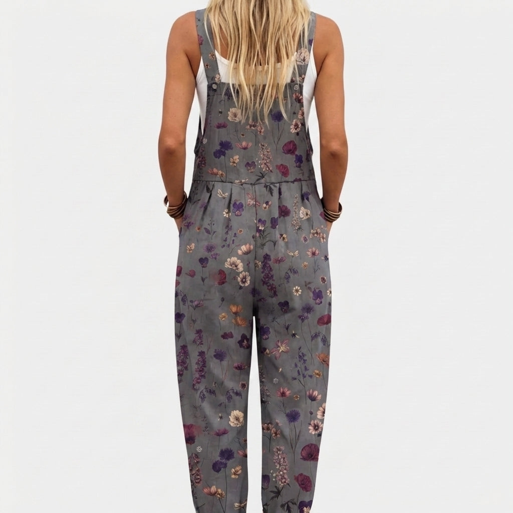 Ērta apdrukāta kleita