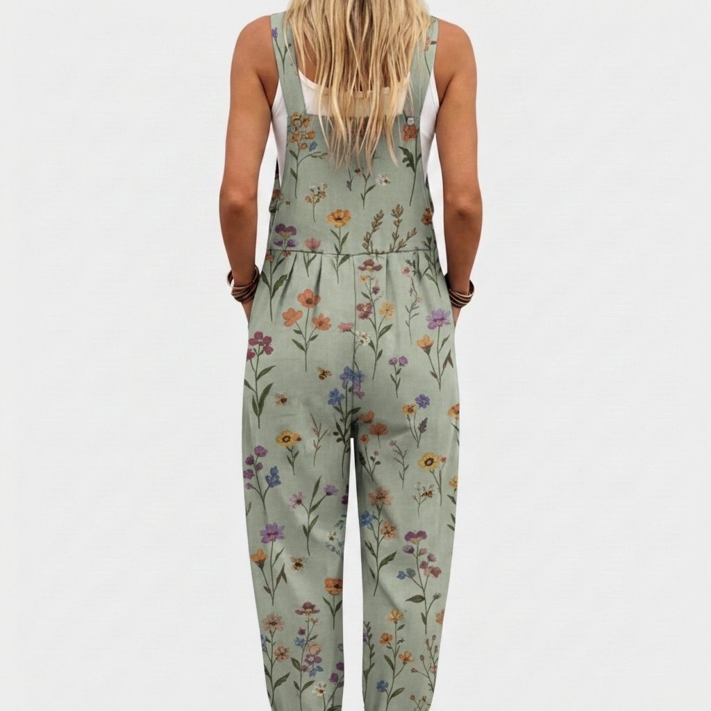 Ziedu salopete ikdienai