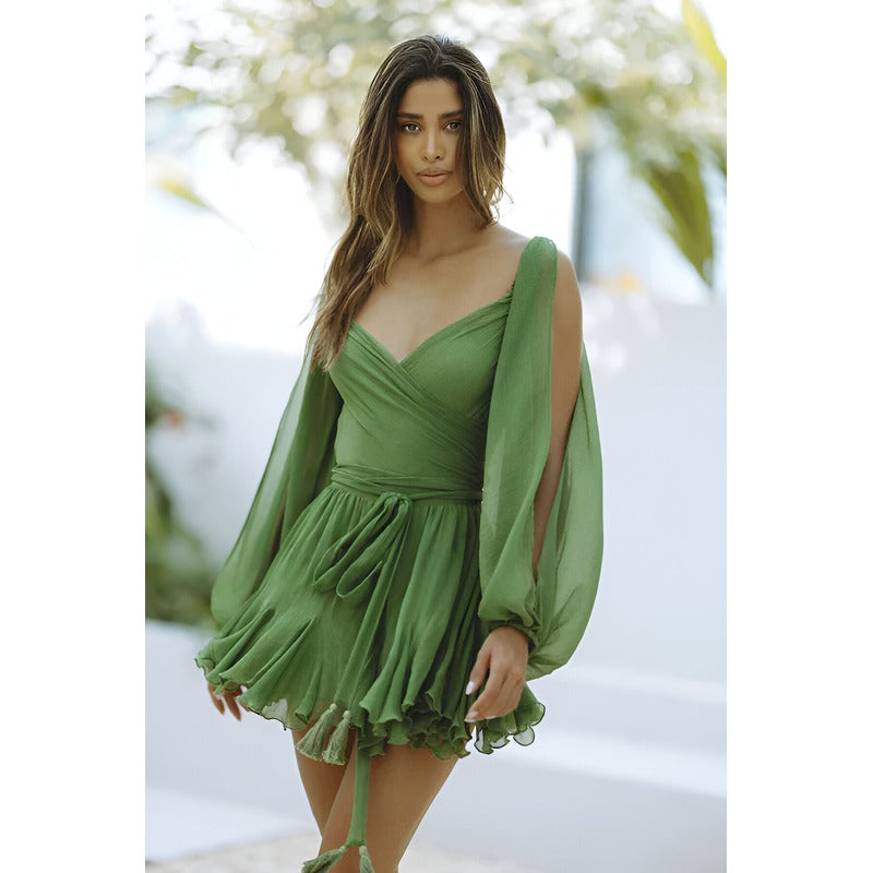 Alessandra™ - Spageti vasaras kleita