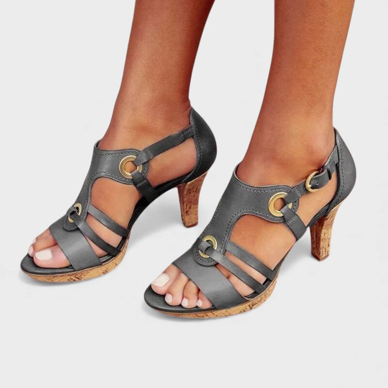 Sara™ | Ērti Sandales ar Papēdi