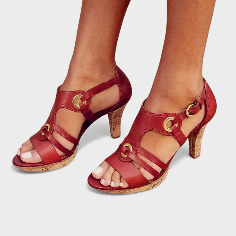 Sara™ | Ērti Sandales ar Papēdi