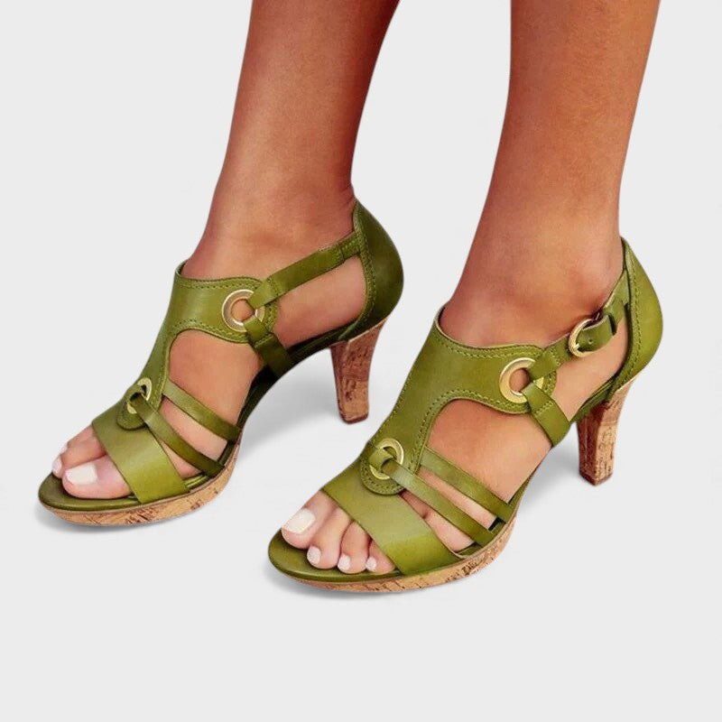 Sara™ | Ērti Sandales ar Papēdi