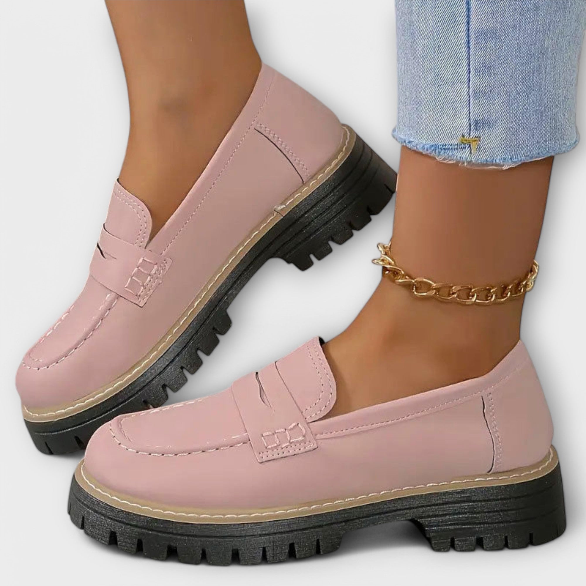 Leonora - Augstie mokasīni